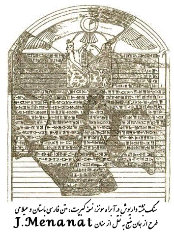 سنگ‌نبشته داریوش در آبراه سوئز، نسخه کبریت